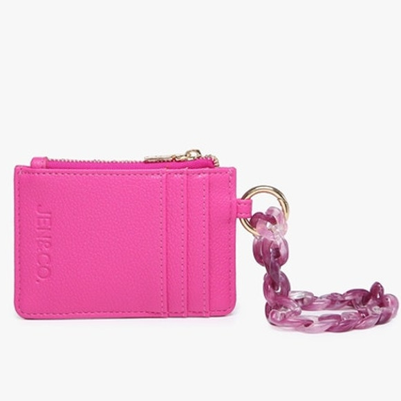 Rhodes Quilted Wallet with Chain Wristlet Bangle Metallic Jadelite - Picture 3 of 5